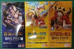 ワンピースカードゲーム 世界最強の戦士 神の島の冒険 蒼海の七傑 3BOX