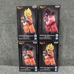 ドラゴンボールZ DRAGONBALL SPIRITFLICKS孫悟空4種セット
