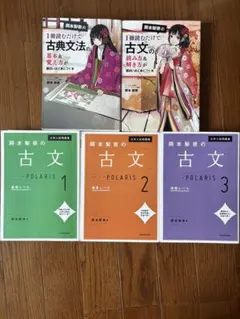 岡本梨奈の古文参考書全5巻セット
