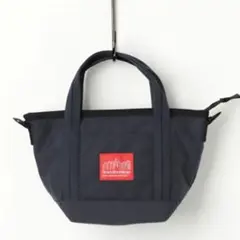 マンハッタンポーテージ　ミニジッパートートバッグ◆ショルダー紐あり◆