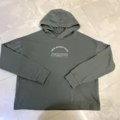 タイムセール 美品!H&M ガールズ オーバーサイズスウェット パーカー 150