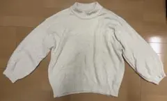 アイボリー ニット