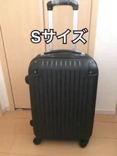 軽量スーツケース S伸縮ハンドル 2段階ブラックのサムネイル