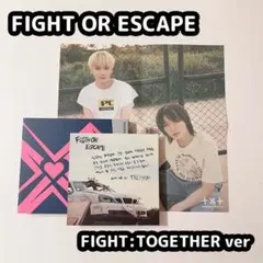 テヒョン TXT FIGHT:TOGETHER アルバム ポスカ