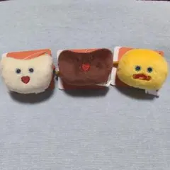 mojojojoマスコット付きヘアゴム クマ ヒヨコ 3個セット