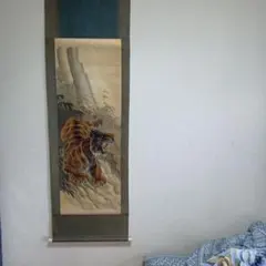 加藤清正 虎退治 絵馬 板絵 骨董 古美術 時代物 アンティーク 木版
