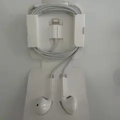 Apple純正　iPhone 有線 ライトニングイヤホン