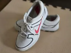 NIKE AIR レディース ゴルフシューズ ホワイト ピンク 22.5cm