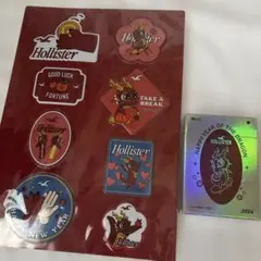 Hollister ステッカーセット 2024年