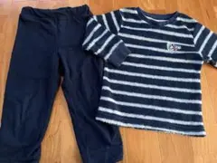 UNIQLO ミッキーマウス ストライプ パジャマ 100cm