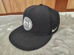 パリサンジェルマン NIKE TRUE キャップ レザーベルト 黒 PSG