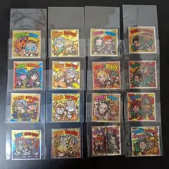 １弾～３弾　無限城編　鬼滅の刃ビックリマンシール　シークレットコンプ