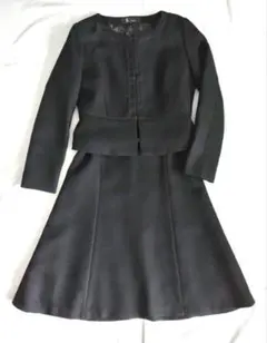 新品　クローネ ブラックフォーマル ワンピーススーツ 9号