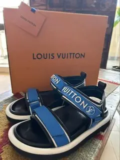 【値下げ】ルイ・ヴィトン LOUIS VUITTONモノグラム サンダル 37のサムネイル