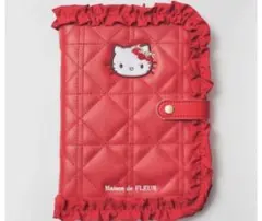 Maison de FLEUR Hello Kitty いちごマルチケース 赤
