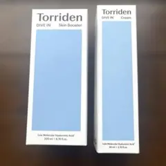 未開封Torriden ダイブインスキンブースター＆ダイブインクリームのサムネイル