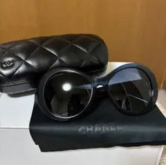 美品】シャネル サングラス 5372-A ココマーク マトラッセケース付き