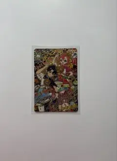 ひみつのアイプリ　サインカード　エターナルスペースジャンピンロケットラブリー