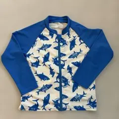 BOBSON サメ柄 長袖ラッシュガード 120サイズ