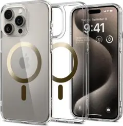Spigen 【創業18年の技術力】 iPhone 15 Pro ケース Mag