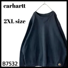 Carhartt カーハート クールネックスウェット フェードネイビー 2XL
