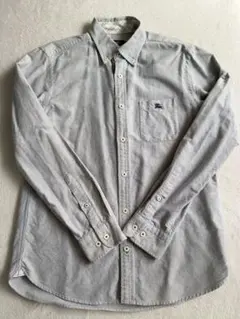 BURBERRY BLACK LABEL グレーシャツ