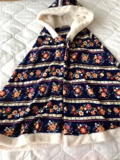 フード付き着る毛布