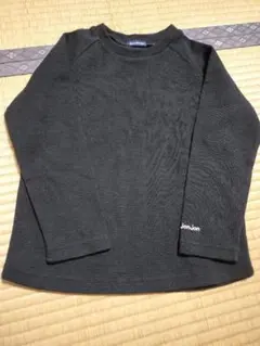 moujonjon ブラック 長袖カットソー 110cm