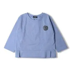 LB CLUB 長袖カットソー ブルー 120cm