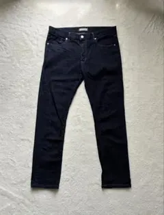 ユニクロ ウルトラストレッチ スキニーフィットジーンズ 34 メンズ インディゴ