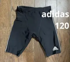 美品⭐︎adidas水着120♪アディダス男子黒スクール水着