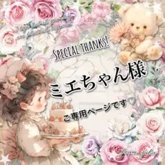 ◎ミエちゃん様ご専用ページです◎