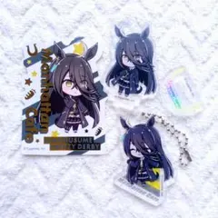ウマ娘 DAISO アクスタ アクキー ステッカー マンハッタンカフェ