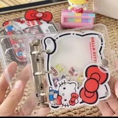 ユ*ル様 【新品未使用】ハローキティ　シャカシャカバインダーシール帳　システム手