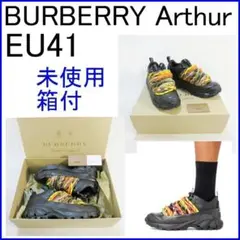 ✨激レア/未使用品/箱付✨BURBERRY Arthur スニーカー EU41 - メルカリ