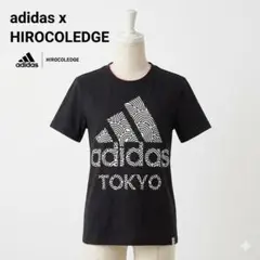 adidas×高橋弘子 TOKYO グラフィックTシャツ S ブラック