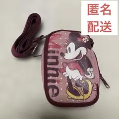 匿名配送　カメラケース　ピンク　ディズニー　ミニー