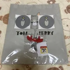 トムとジェリー　一番くじトートバッグ　コースター２つ　ぬいぐるみマスコット21番
