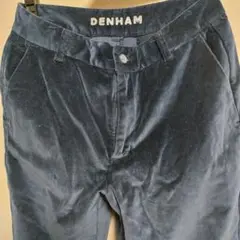 DENHAM デンハム サンプルモデル ベロア パンツ