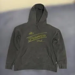 Schott Perfecto パーカー メンズ ブラック