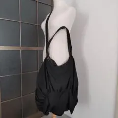 ★ヨウジヤマモトコレクション★シワギャバ ドレープ 2wayバッグ Yohji Yamamoto - ☆ヨウジヤマモトコレクション☆シワギャバ ドレープ
