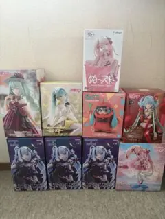 初音ミク　フィギュア まとめ売り 雪ミク 桜ミク クロミミク ザクミク