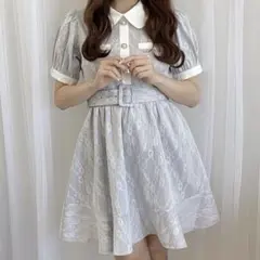 evelyn レースフレアOP IGY アイスグレーのサムネイル
