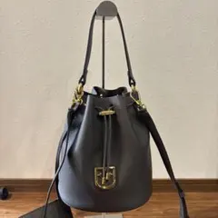 美品 FURLA フルラ コロナ ドローストリング 2WAY ショルダーバッグのサムネイル