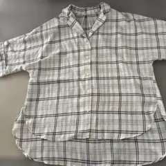 chocol raffine robe チェック柄 半袖シャツ Fサイズのサムネイル