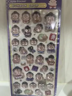 《正規品》ボンボンドロップシール 和柄　お相撲さん　おすもうさん