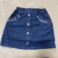 ALGY GIRL デニムスカート インディゴブルー