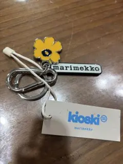 marimekko マリメッコ キーホルダー イエロー