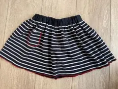 familiar リバーシブル　スカート　90