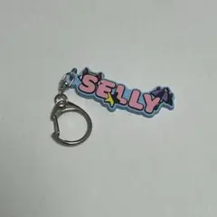 CR crazy raccoon selly ネームラバーキーホルダー